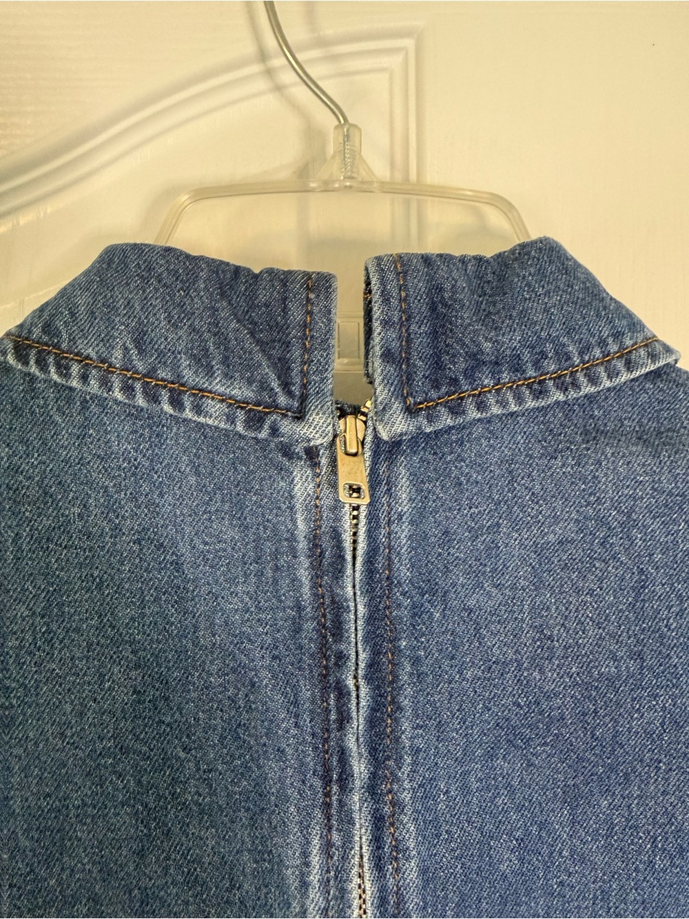 & Other Stories Blue Denim Mini Dress - Picture 8 of 13